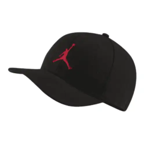 Jordan 100% Cotton Baseball Caps Kids' Black/Red