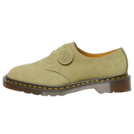 Dr.Martens 1461 Made In England Nubuck Leather Oxford Green