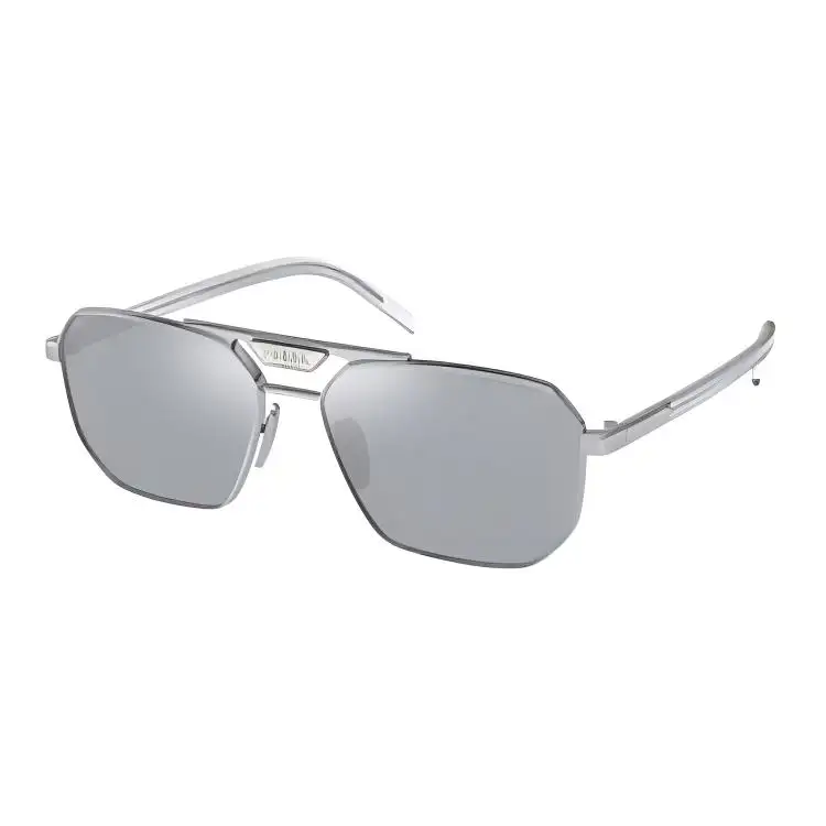 PRADA Aviator Sunglasses Unisex Silver