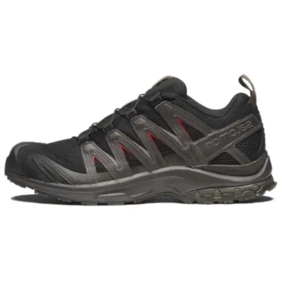 SALOMON XA PRO 3D LA YAUTE Running Shoes Men Low-Top Black Brown