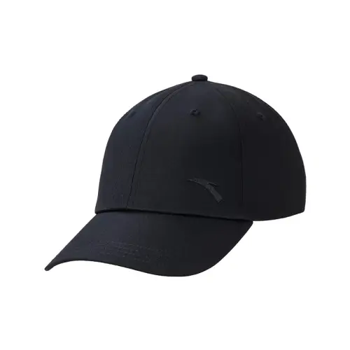 Anta Cotton Baseball Caps Unisex Black