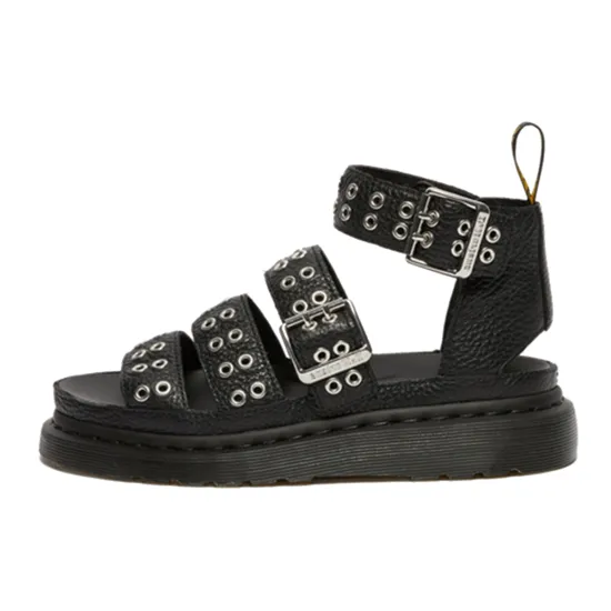 Dr.Martens Lightweight Sponge Cake Bottom Sandals Black Women's