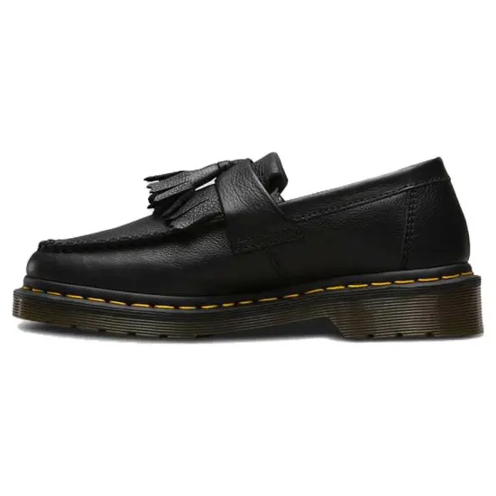 Dr.Martens Adrian Virginia Leather Tassel Loafers 'Black' Women's