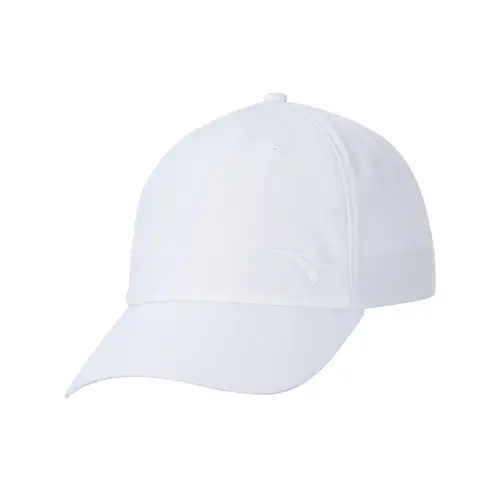 Anta Cotton Baseball Caps Unisex White