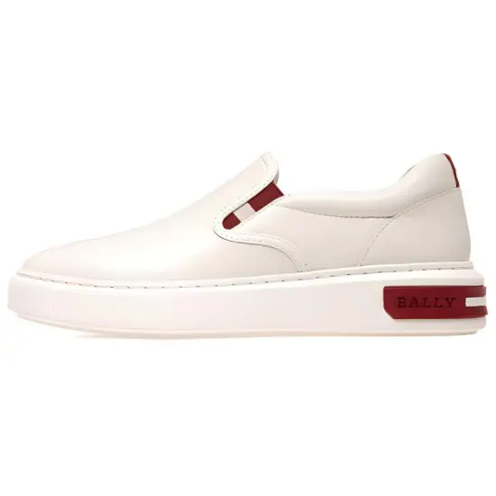 BALLY Mya Striped Band Slip-on Sneakers Women's