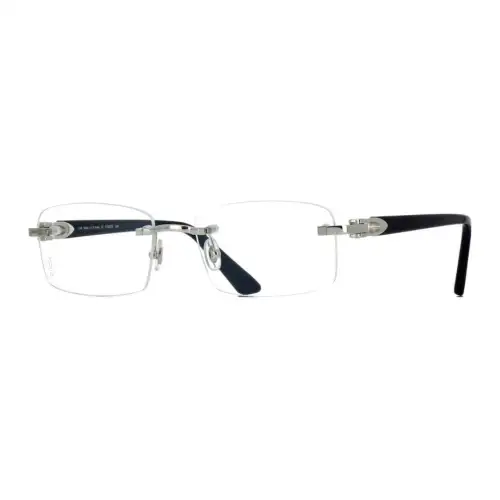 Cartier Rimless Rectangular Lens Glasses