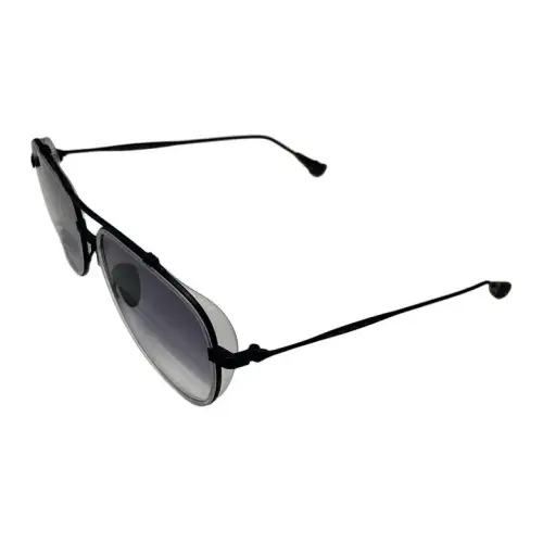 Chrome Hearts Aviator Sunglasses Unisex Black