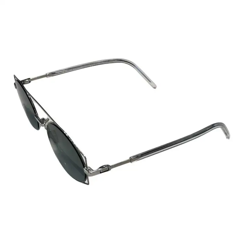 DIOR Acetate Metal Aviator Sunglasses Men's Silver