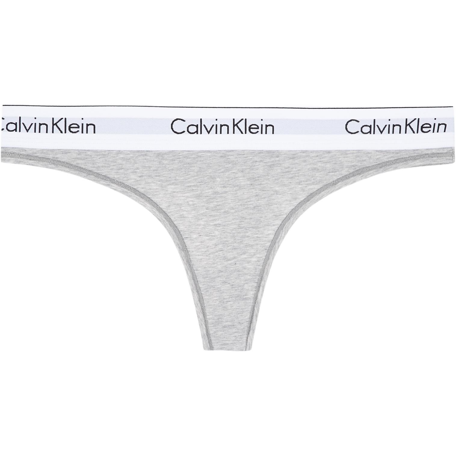 Женские трусы CALVIN (серые)
