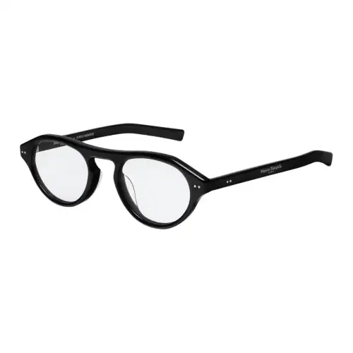 Maison Margiela Acetate Round Eyeglass Frames Women's Black