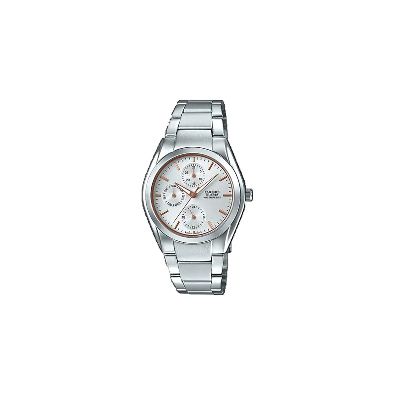 CASIO Men Standard Series 45.7mm White Watch MTP-1405D-7ADF