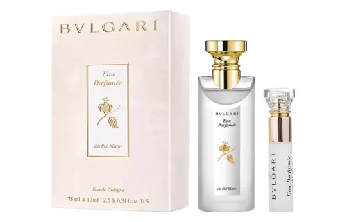 BVLGARI Bvlgari, white tea, wooden perfume, floral eau de cologne, 75 ml, 10 ml
