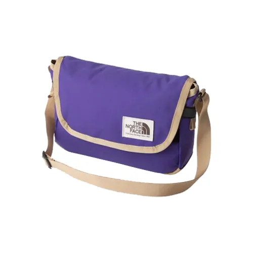 THE NORTH FACE 3L Crossbody Bag, Shoulder Bag, Outdoor Bag Recycled Polyester Purple Men's