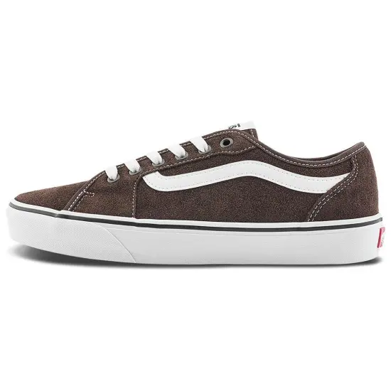 Vans Filmore Skateboard Shoes Men Low-Top Coffee