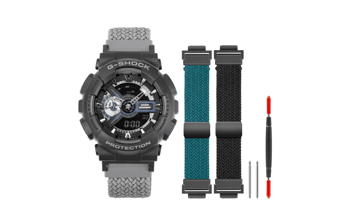 CASIO Unisex Liquid Crystal/Analog Dual Display Series 51.2mm Black Watch