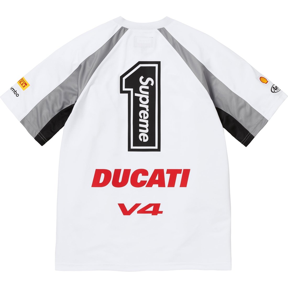 Supreme x DUCATI SS24 WEEK16 SOCCER JERSEY Logo оригинал, купить с