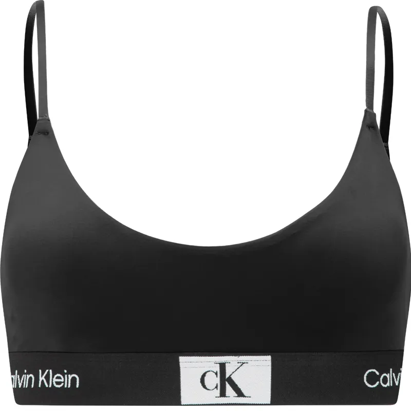 CALVIN KLEIN Bra Women's Space Black