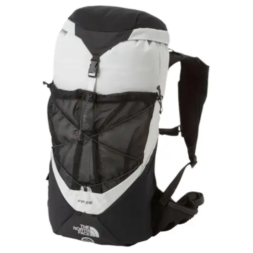 THE NORTH FACE 29L Mountaineering Bag Backpack Outdoor Bag Nylon White & Black Unisex