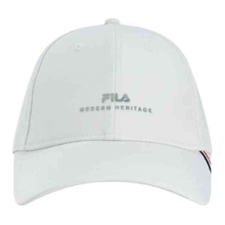 Мужская кепка Fila Logo (белая) — фото 2