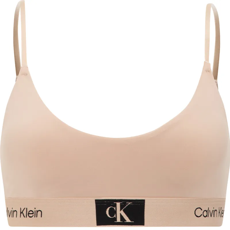 CALVIN KLEIN Bra Women's Almond