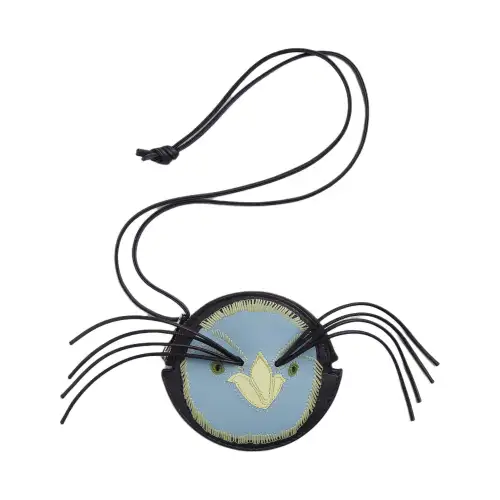 Bottega Veneta Sheepskin Coin Purse Women's Ice Blue & Washed Lemon & Camellia Sinensis Leaf Green & Space Blue