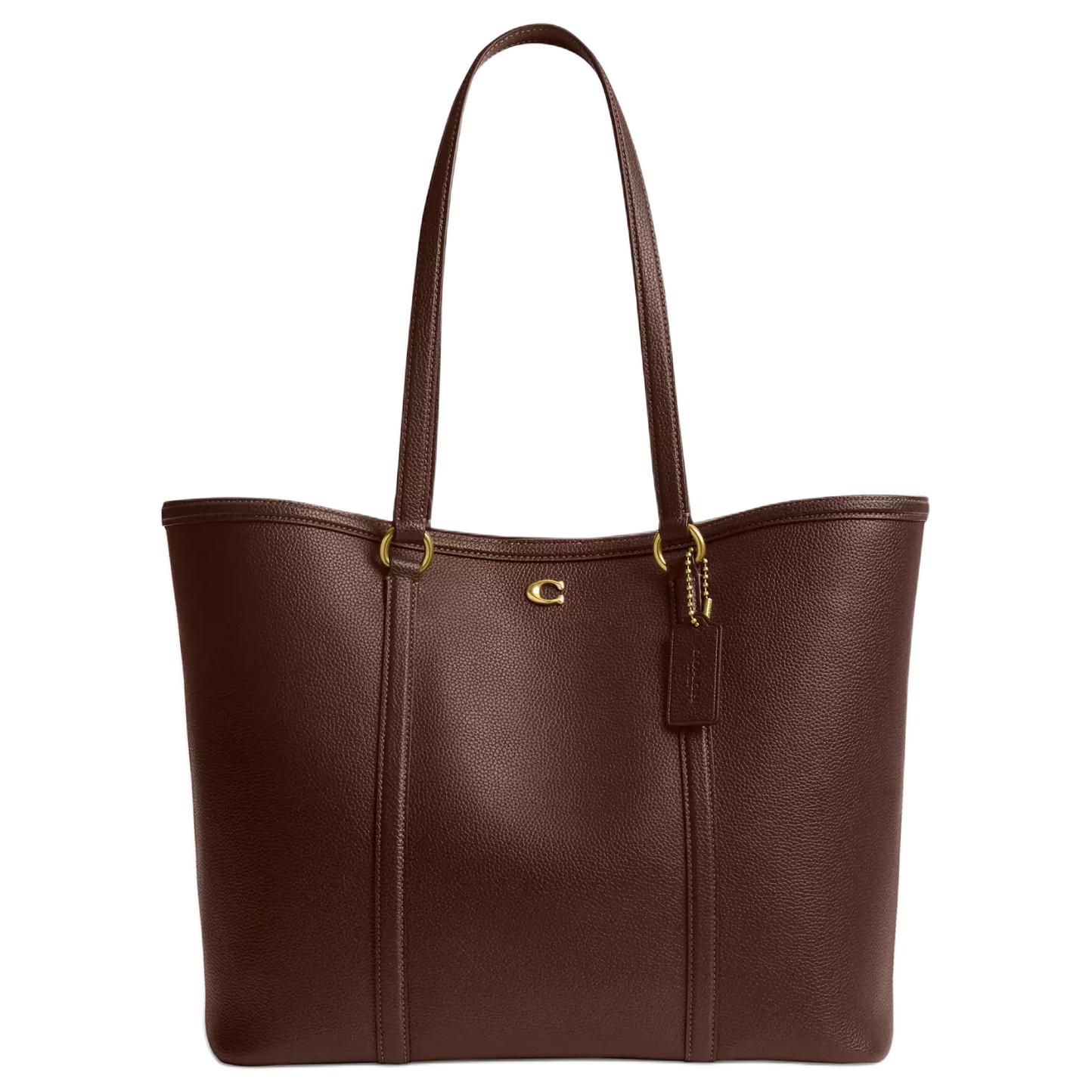 Женская сумка COACH Bolsa 28 (коричневая)