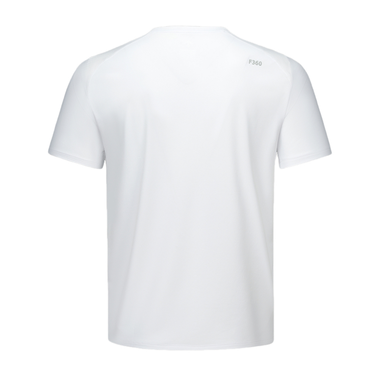 DESCENTE Running T Shirts Men’s Crew Neck Moderate Straight Fit