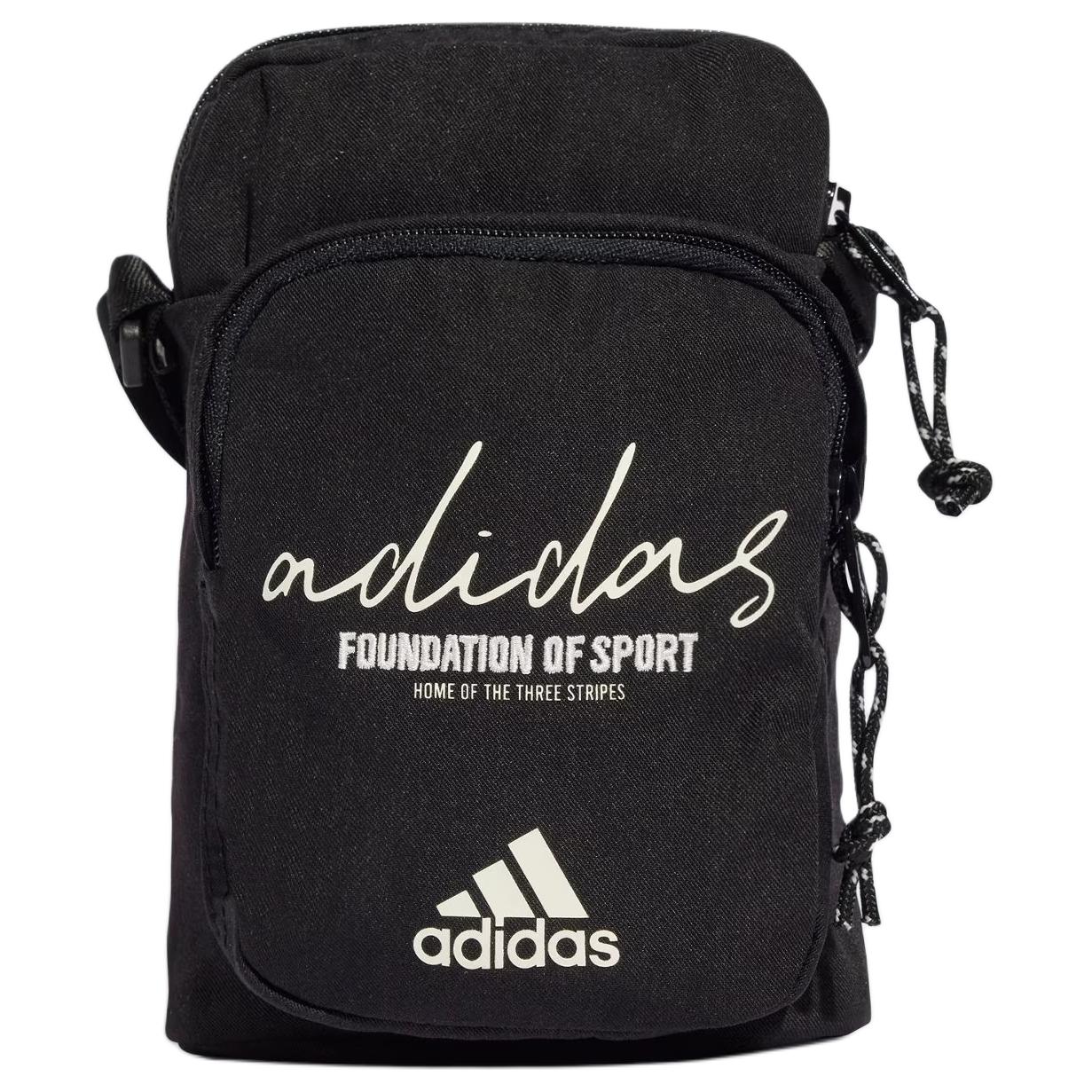 Сумка adidas (черно-белая)