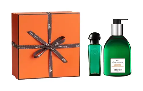 HERMES Gift box, perfume, set, eau de cologne, 50 ml, 300 ml