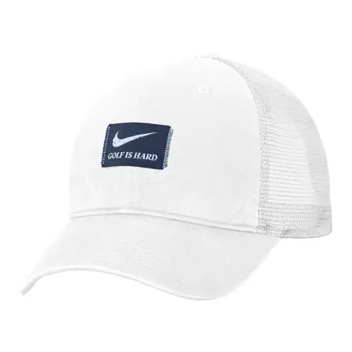 Nike Cotton Baseball Caps Unisex White