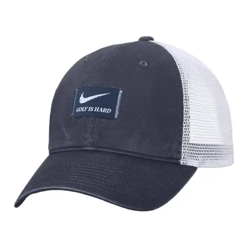 Nike Cotton Baseball Caps Unisex Blue