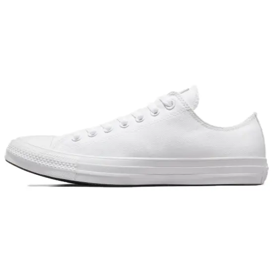 Converse Chuck Taylor All Star Anti Slip And Wear Resistant Breathable Low Top Canvas Shoes Unisex White