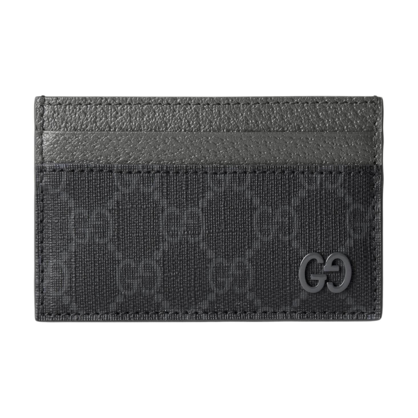 Мужской картхолдер Gucci (черно-серый)