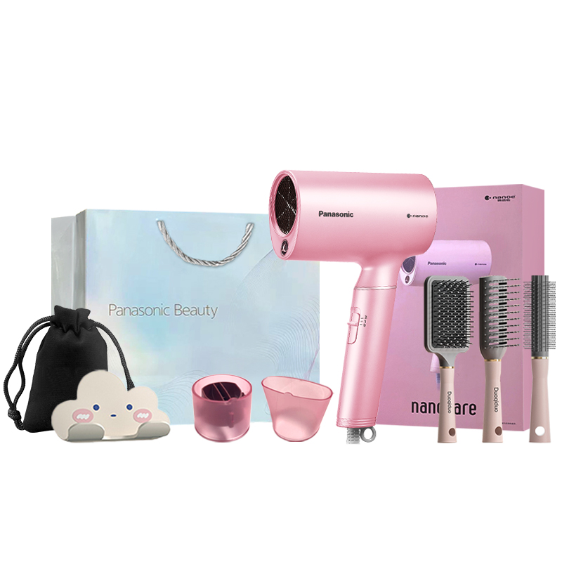 Panasonic Panasonic EH-MNA3E hair dryer 1800W negative ion hair care Nanoyi quick drying without damaging hair