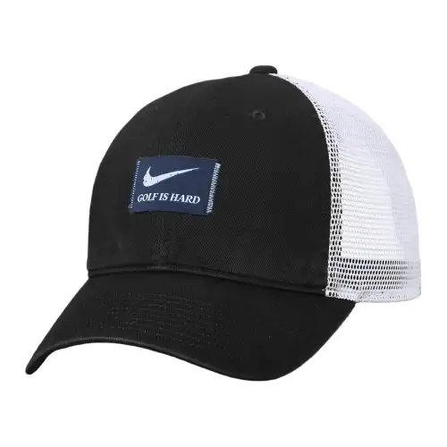 Nike Cotton Baseball Caps Unisex Black