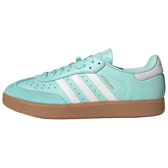 Adidas Velosamba Skateboard Shoes Unisex Low-Top Light Pea Green/White