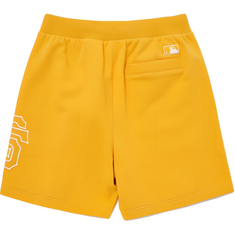 MLB Sports Shorts Unisex Yellow