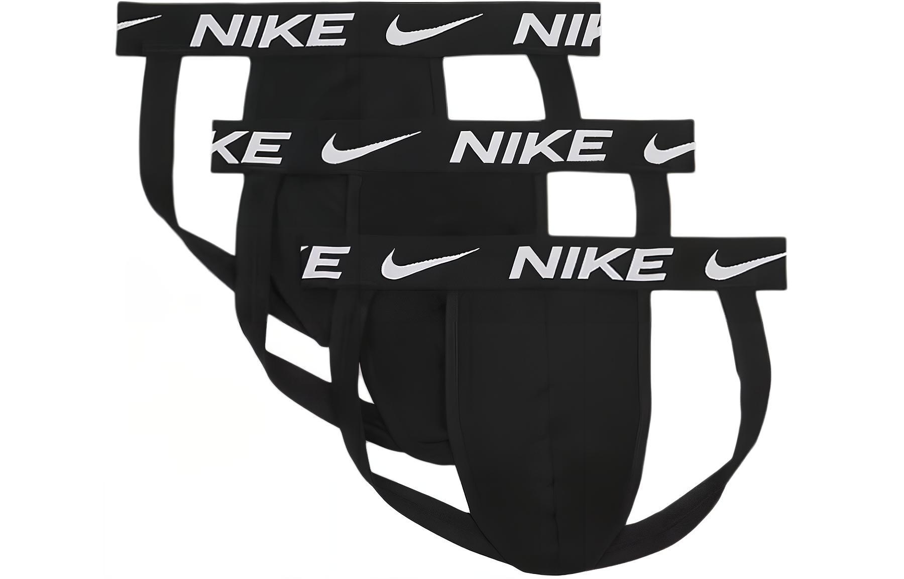 Мужские тапочки Nike Dri-FIT Essential Micro (черные)