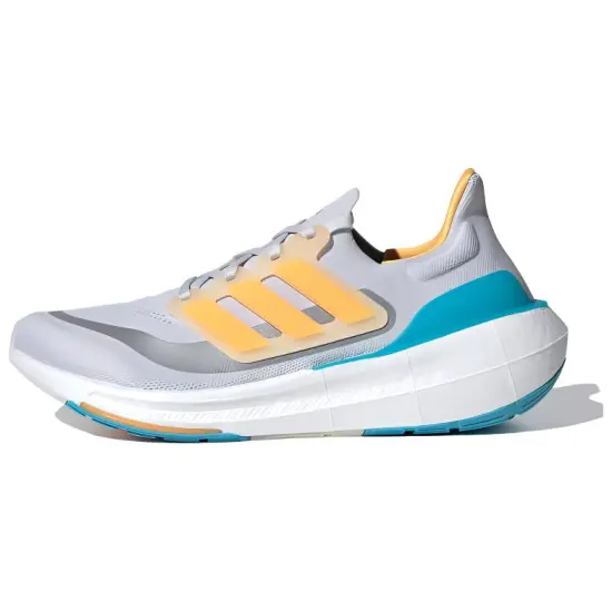 Adidas Ultra Boost Light Dash Grey Flash Orange Lucid Cyan