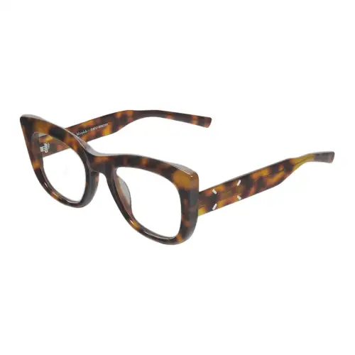 Maison Margiela Acetate Butterfly Eyeglass Frames Women's Tortoiseshell