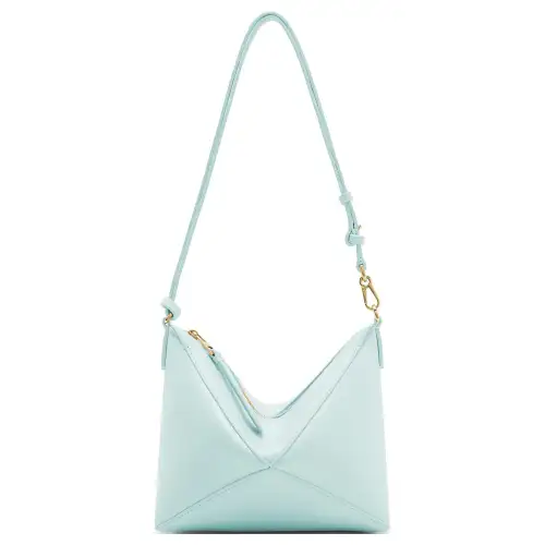 LOEWE Cow Leather Crossbody Handheld Shoulder Bag Women's Iceberg Blue