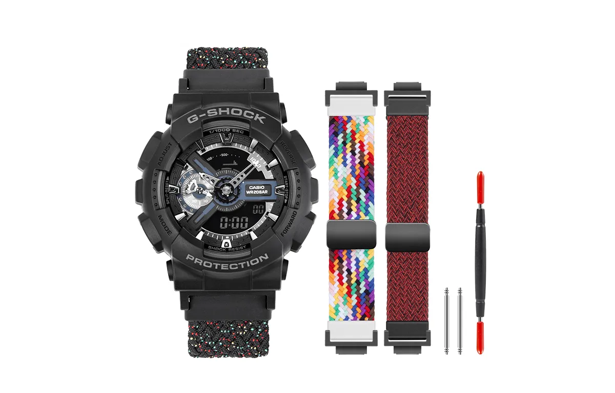 CASIO Unisex Liquid Crystal/Analog Dual Display Series 51.2mm Black Watch