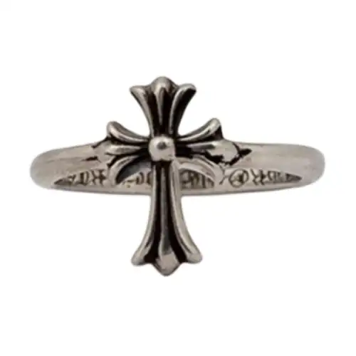 Chrome Hearts cross ball-chain pendant