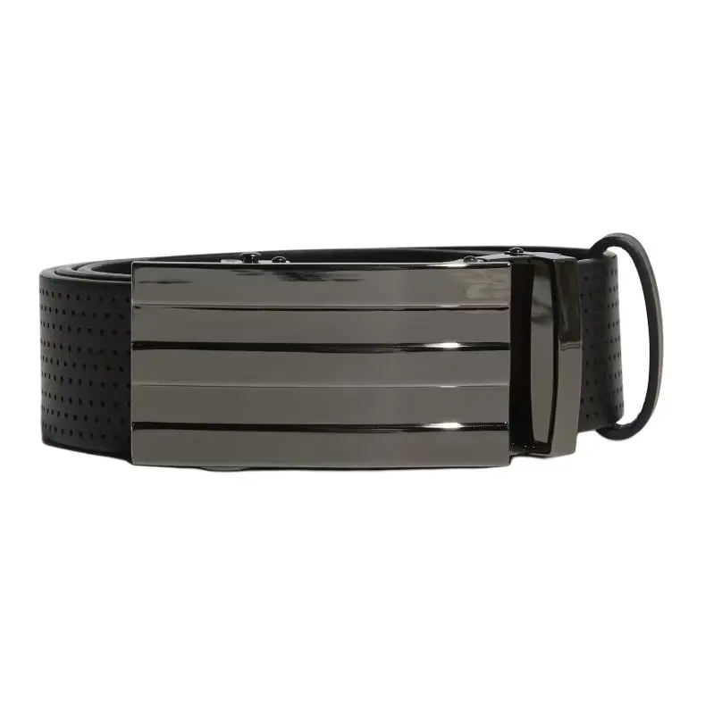 Adidas Leather Belts Men's Black 3.8cm