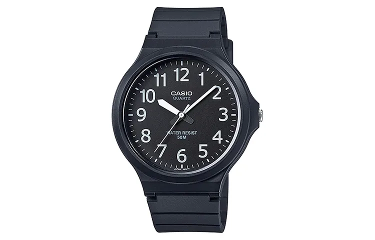 CASIO Men YOUTH Black Watch MW-240-1BV