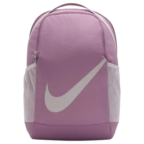 Nike Polyester Backpack Regular Women's Plum Pink & Platinum Purple & Gold Purple