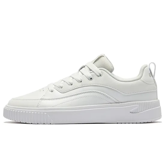 Erke Flying Goose Wear-Resistant Slip-Resistant Low-Top Skateboard Shoes Men's Erke White