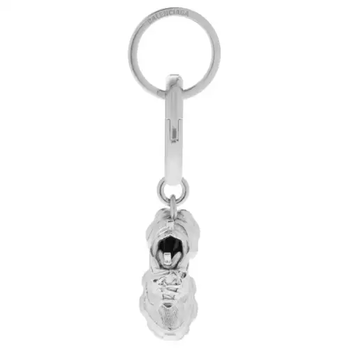 Balenciaga Brass Keychains Men's Silver