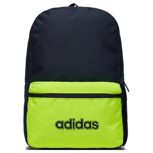 Adidas Recycled Polyester Backpack Large Men's Dark Blue & Neon Yellow