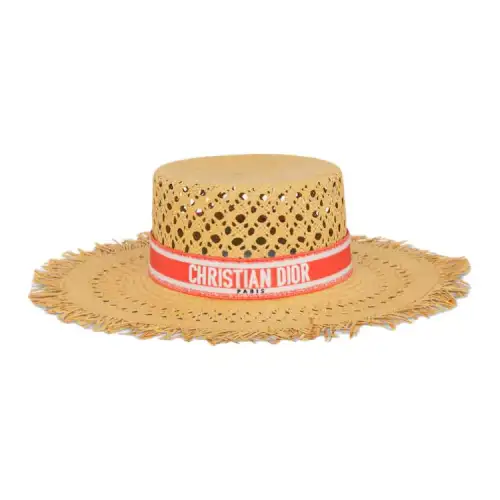 DIOR Paper Hats & Caps Women's Khaki